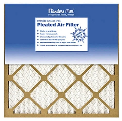 14" of MERV x Air Pleated 20" - 1" 6 Furnace 60 Filter Day Quantity 81555.011420 AAF/Flanders x 12 Disposable Basic