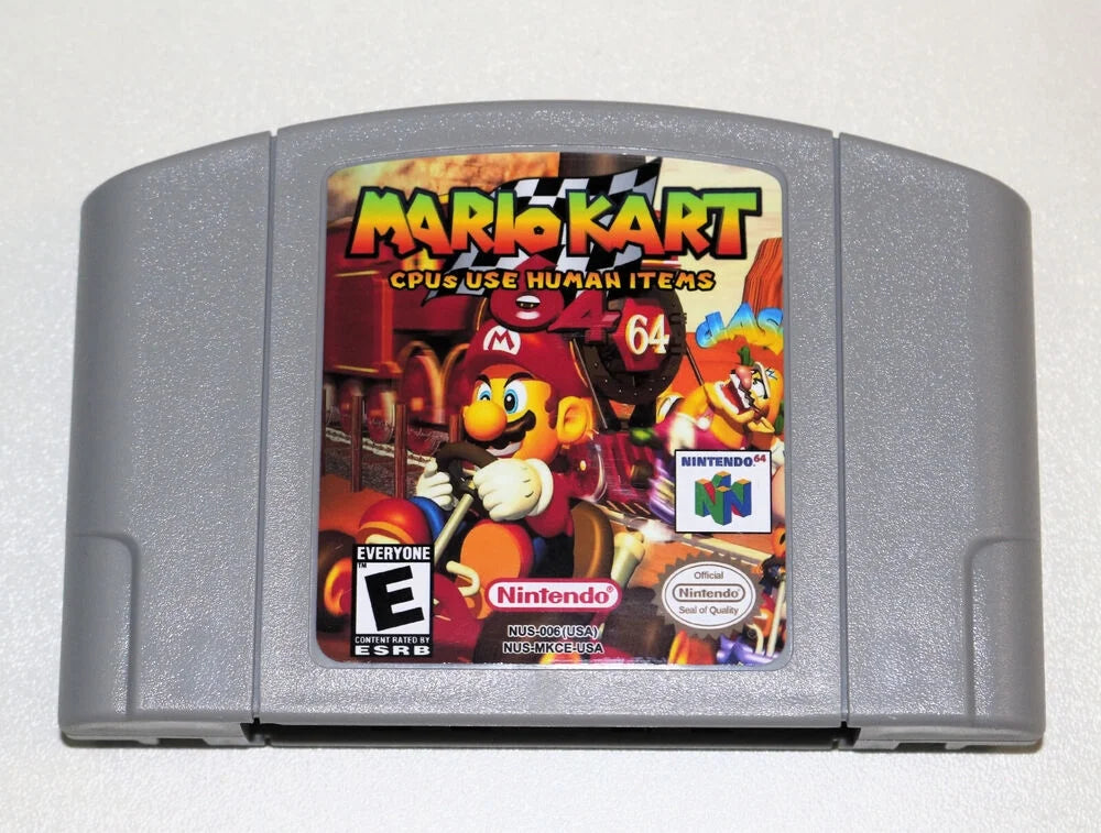 NTSC-U/C including CPU Kart case human game Mario N64 usable item for