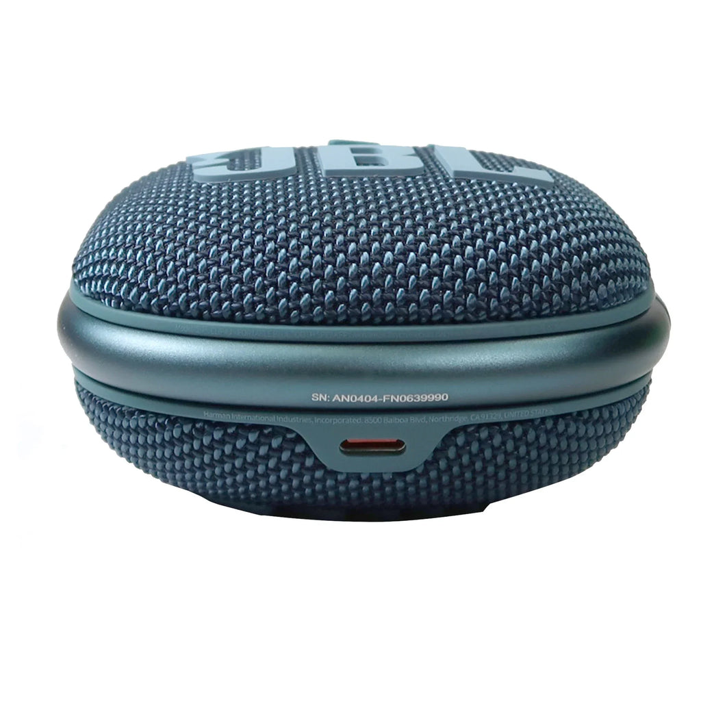 JBL Ear JBL Speaker Waterproof (Blue) 4 in T110 with Portable Bluetooth Clip Headphones