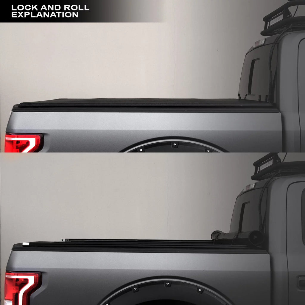 And Cover 5.7 ( 733469493334 Bed For ) New Roll Feet 68.4" design 1500 Body 2019-2022 Lock - Up Black Ram Short Stehlen Tonneau