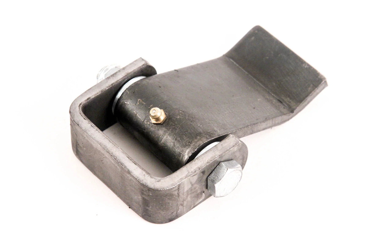 Short Weld-on Red design Hinge Grease Qty Hound 10 Body Greaseable Strap Hinge Trailer Leaf Heavy Gate Truck Steel Door Zerk Auto with Fitting Duty