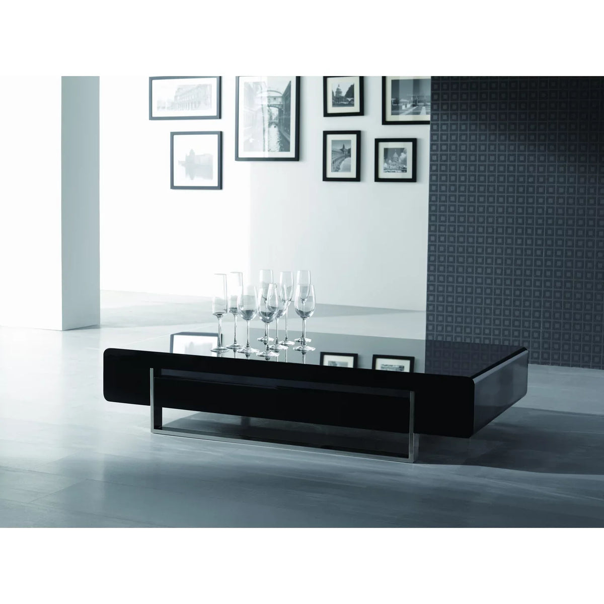 Coffee Dark Furniture in Oak 902A Table J&M Modern