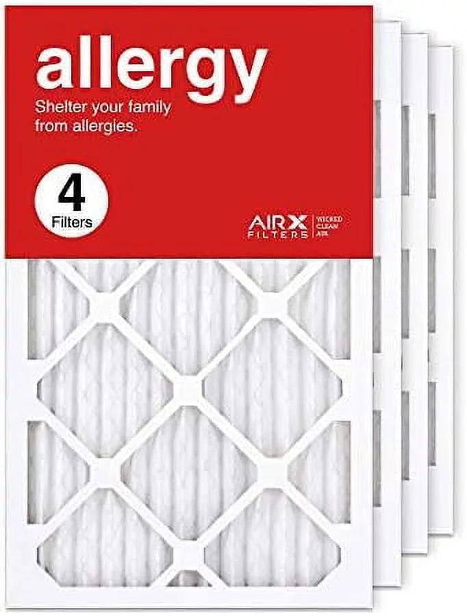 Furnace 4-Pack Allergy Filter Pleated HVAC Filter, The AC 11 In Made Air MERV Air