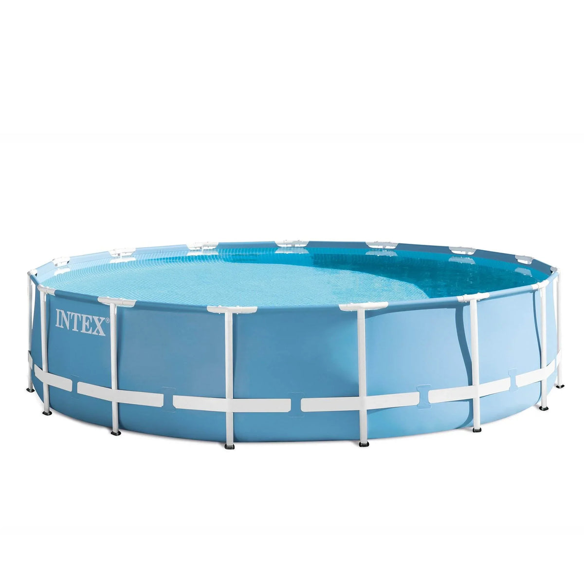 Ground Intex Pool x Frame Above Set x Prism Steel Pump Swimming 15ft 15ft 42in &