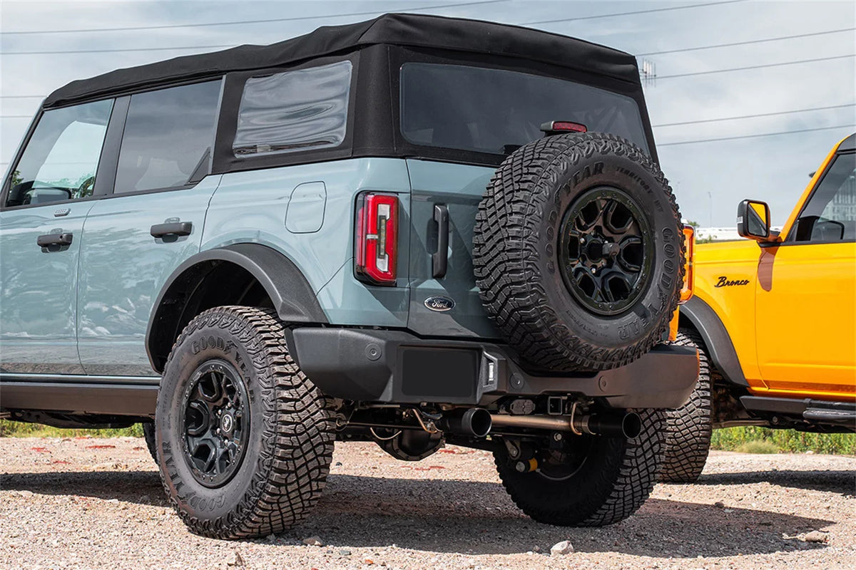 BANKS/BADLANDS/WILDTRAK/EVERGLADES 21 BRONCO, Fits 2021 Corsa 23 Sport Exhaust Back Cat System DIAMOND/OUTER select: BRONCO BEND/BLACK Bronco Performance 2022 21210 Fits BASE/BIG