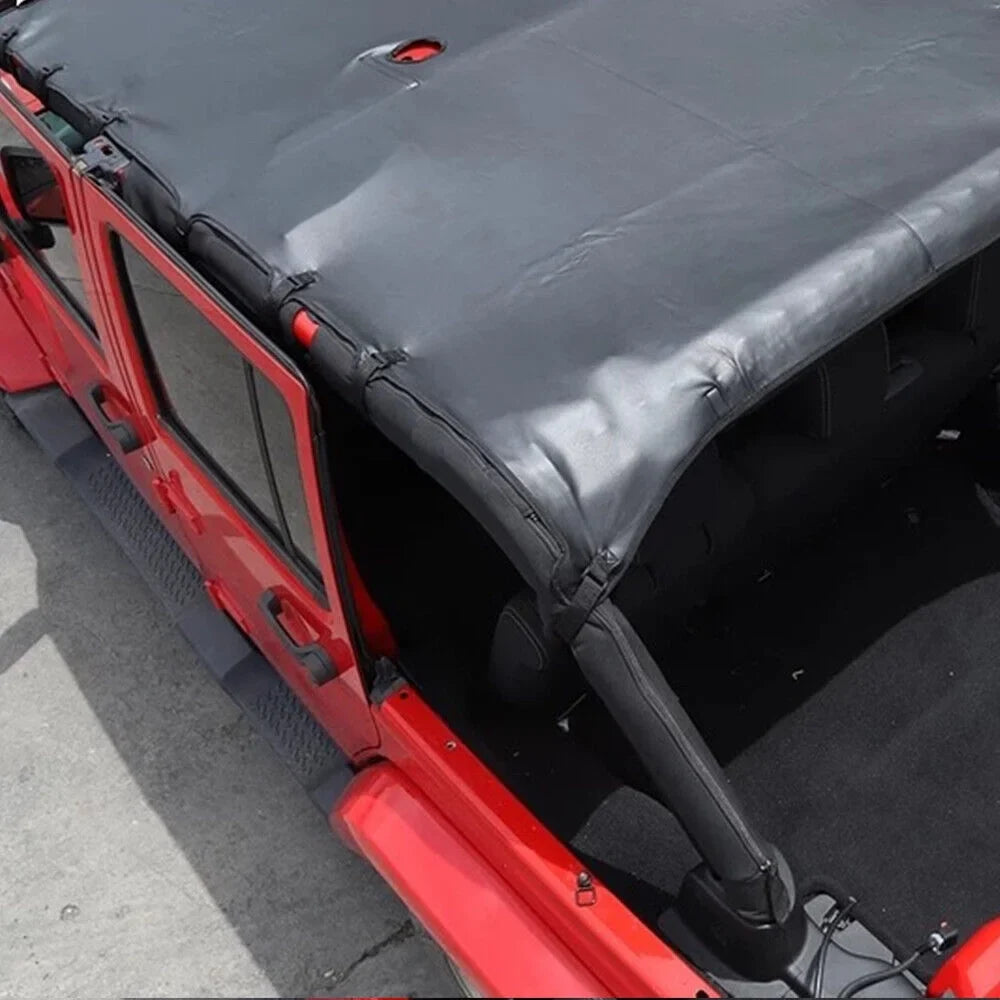 Shield to from Leather Wrangler Jeep Your Sunshade Stylish Sun JKU - the Top JK NEW 07-18 grade Guaranteed