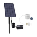 Pool Plug-in Solar Pump Ideal Aerator Pipe Uteam Garden Air Fish for for Aquarium Bubble with Pond 2W Tank Powered Stones