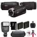 Kit - + HDR-CX405 HD Flash Battery Handycam 64GB Extra +