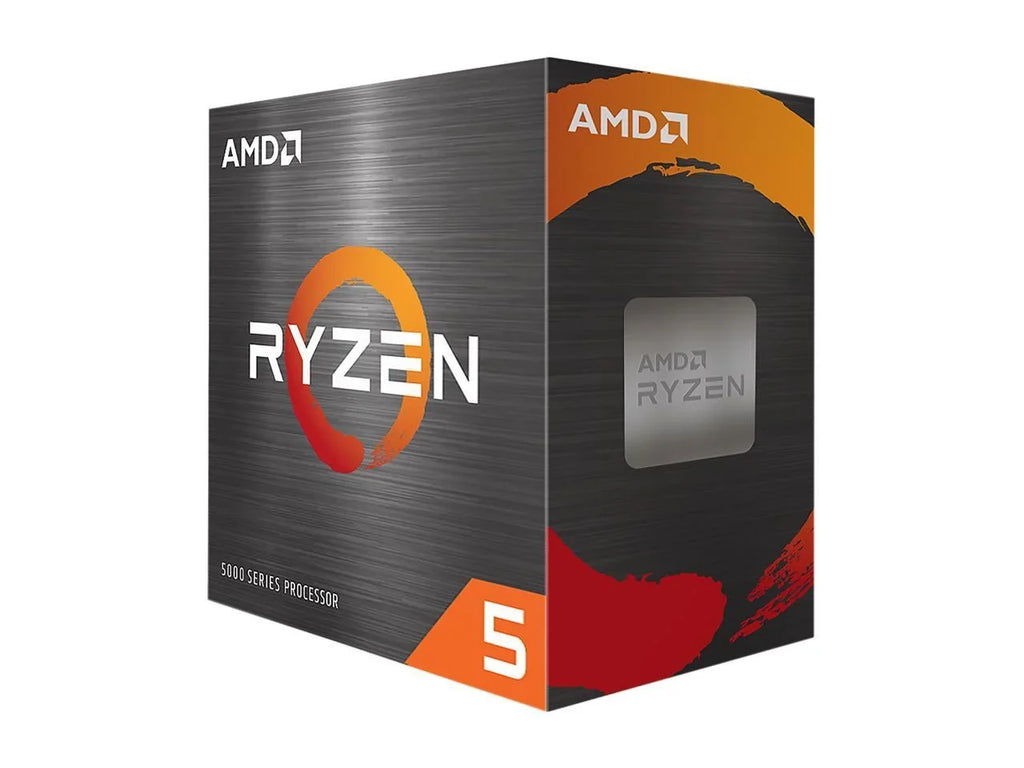 Processor Wraith 5 100-100000457BOX AMD Cooler GHz Ryzen - AM4 6-Core Stealth 3.6 with 5500