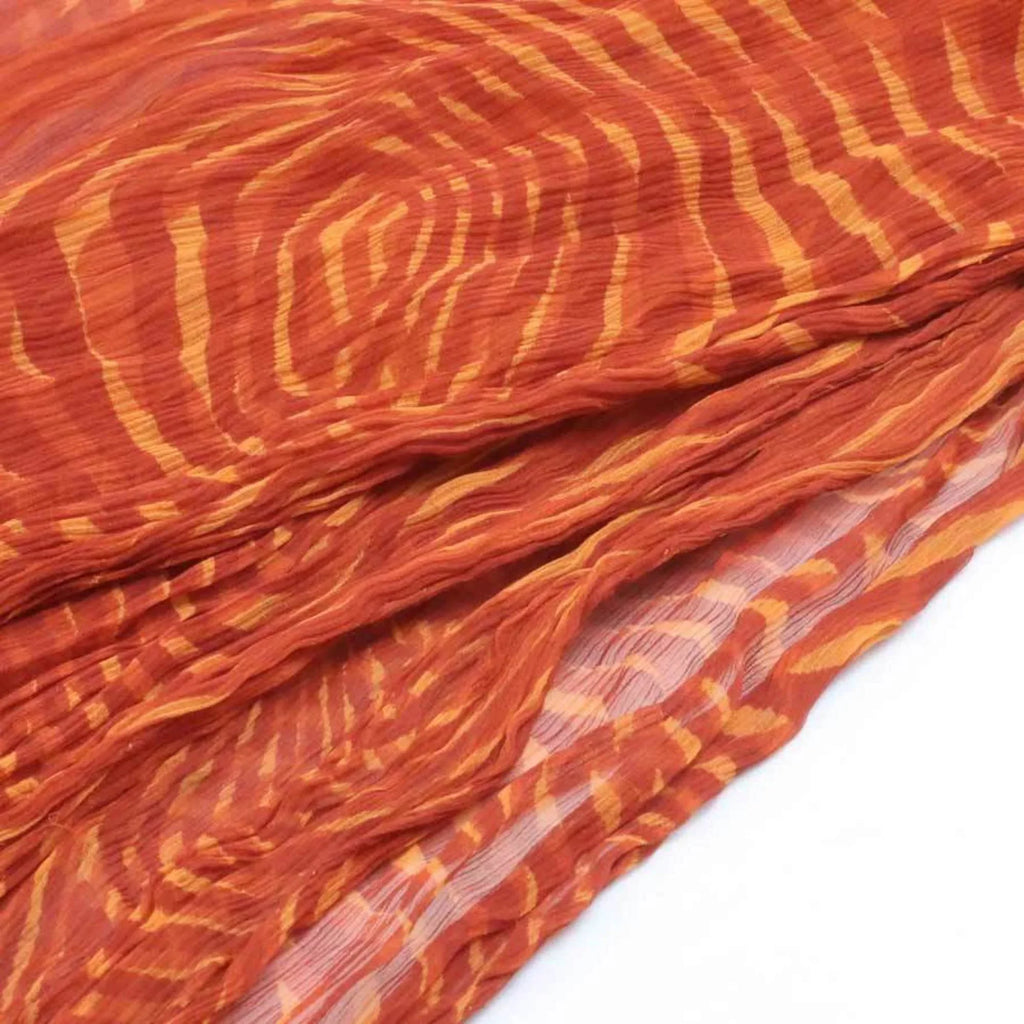 orange ladies silk (Good) Hermes Pre-Owned e55906a scarf HERMES