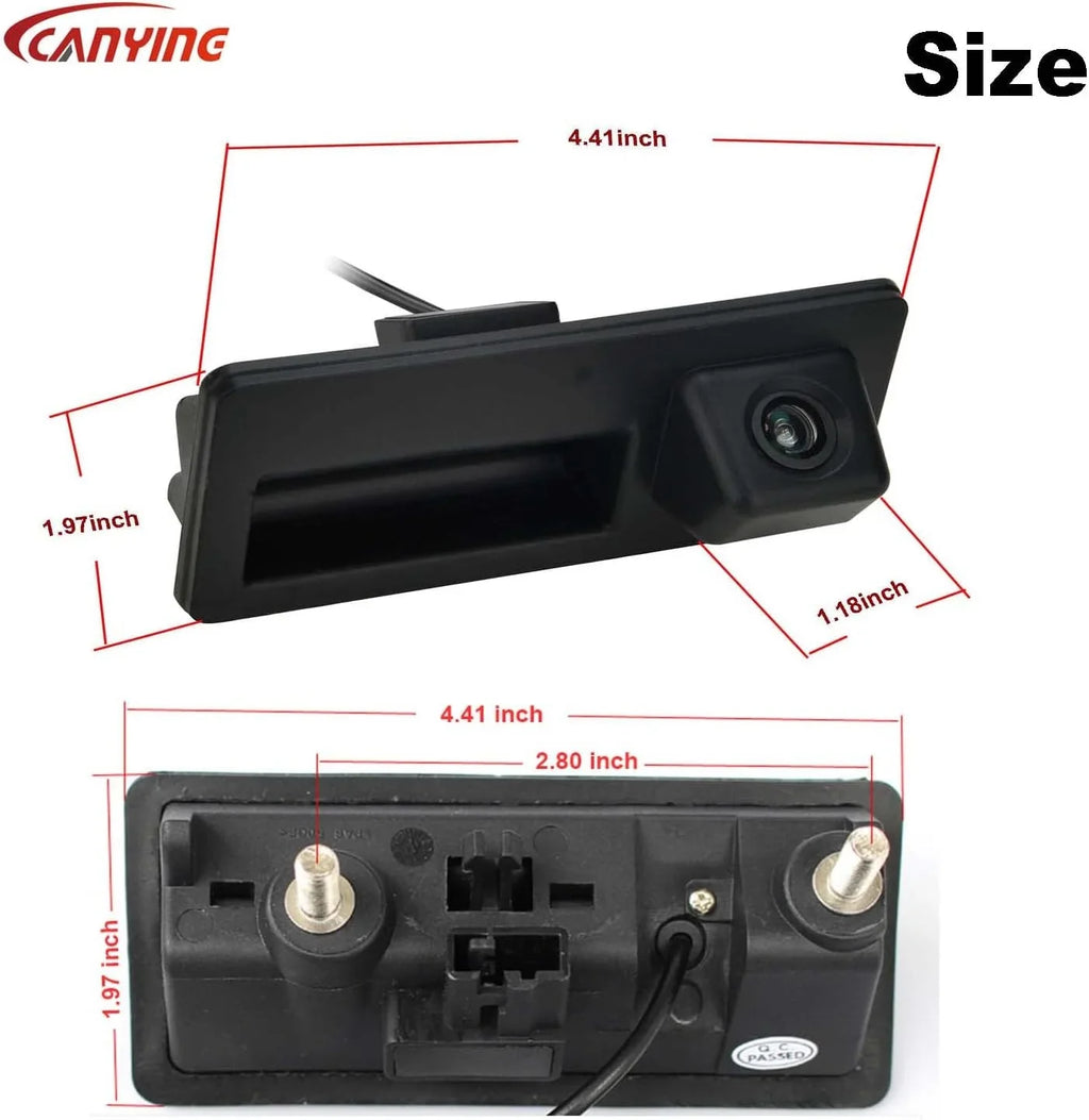 A4 Q5 Tiguan Car Camera for for Golf Pat Handle VW View Pat Touran Rear Q3 Canying Audi A5 Camera Trunk S5 HD