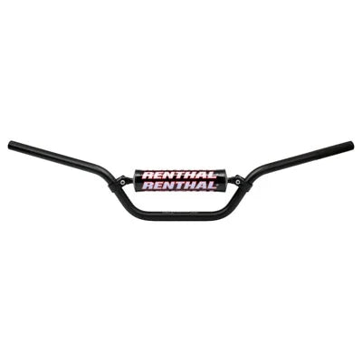 Handlebar 65SX Racer Mini Renthal Honda 1986-1987 Cat Black KTM Fat TR200R Aluminum Bend for 7/8"