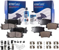 Pads 2010 Brake Camry Rear Brake ES350, Lexus 2012 Replacement 2008 Avalon Detroit Front 2017 2009 2011 07-17 4 - 08-18 2016 Axle 07-18 2015 Pads for Ceramic ES300h, & 2013 2014