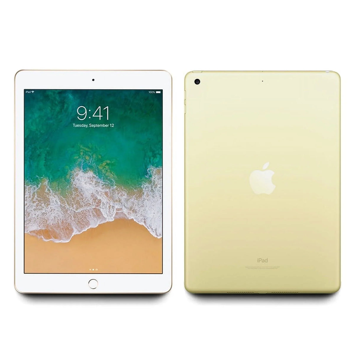 Wi-Fi, 128GB - Gen Gold 6th Restored 9.7in (Refurbished) iPad