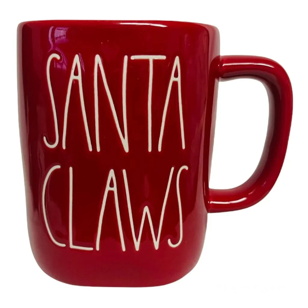 Dunn Mug Coffee Christmas Santa Holiday Rae Claws Tea Red