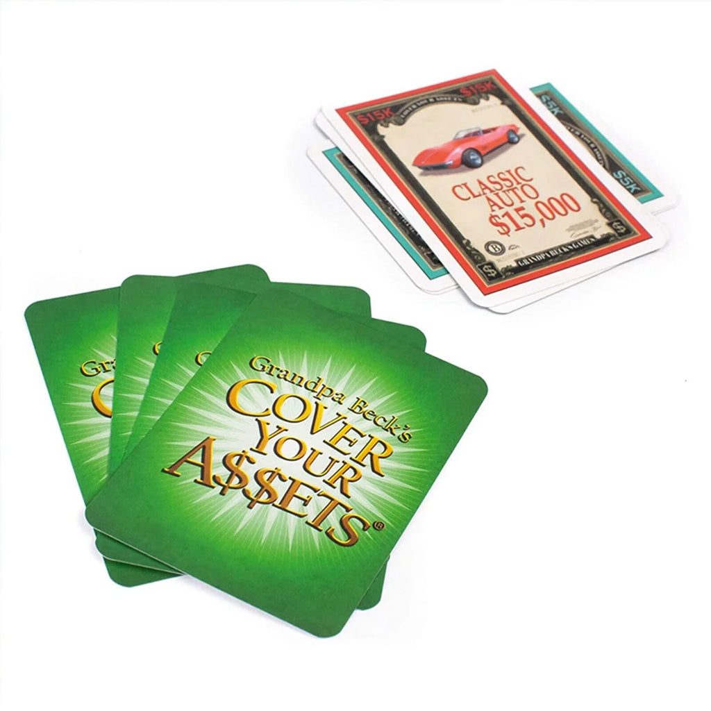Cover Set Card Family-Friendly Collecting Assets Toy Your Grandpa Becks Fun Game