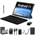 64GB with 10" Android Core 11 Rom Bluetooth Wifi 4GB Tablet Ram Tablet Arm Gps Octa Keyboard Cellular