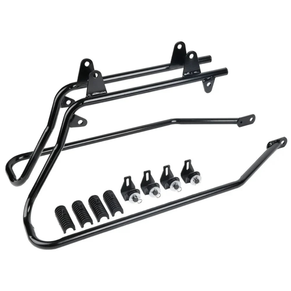 Saddlebags Brackets For FLST Saddle Harley-Davidson Bags w/ Conversion Hard