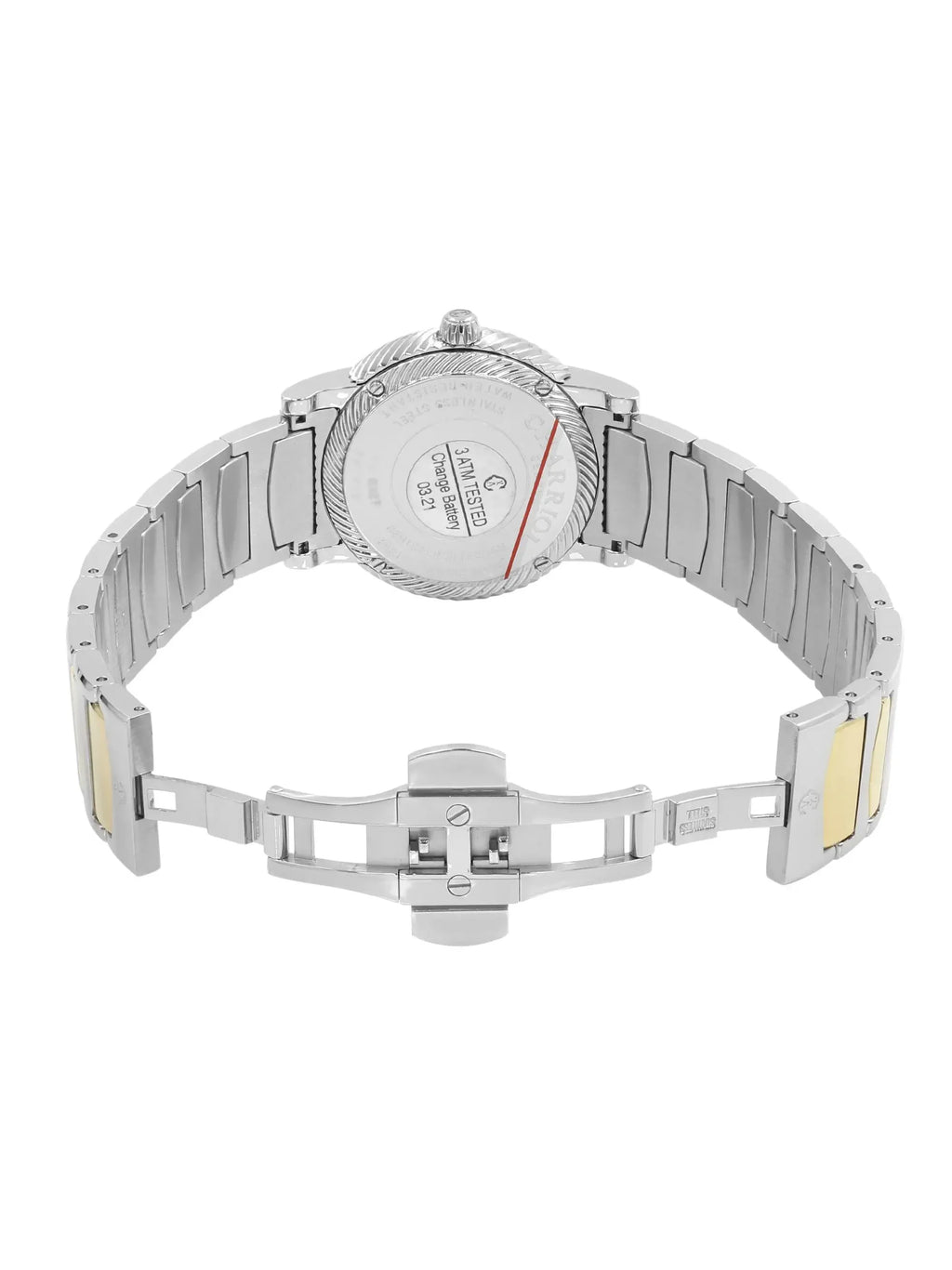 Charriol defects P33SY2D.921.001 Ladies New Parisii 0.40cttw Quartz with Watch