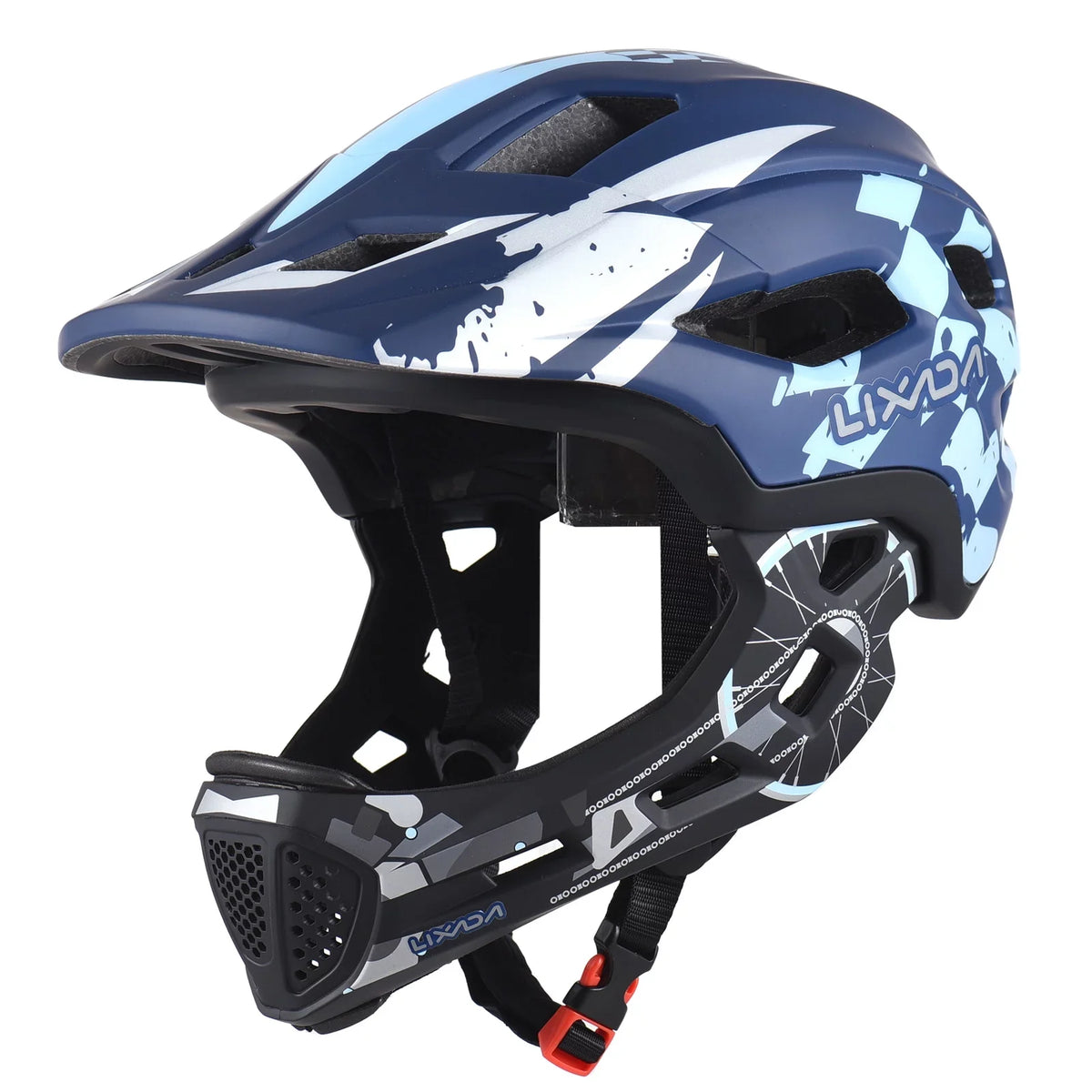 Bike for Scooter, Skateboard, Kids Adjustable Protective Detachable breathable Lixada Full Face Children Gear(Blue) Bicycle, ,toddler Helmet Helmet helmet
