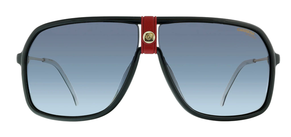 Sunglasses, Carrera Shaded, 64mm, Gold/Gray Pilot 10mm 1019/S