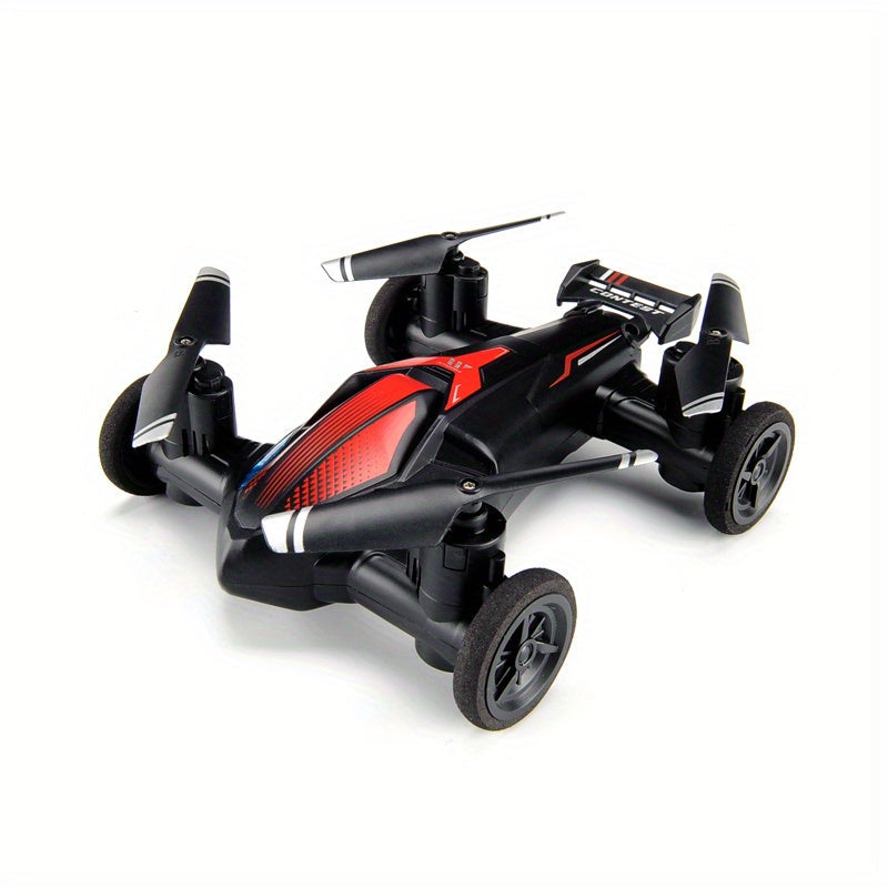 Dual-use Height Unmanned Stable And High-speed Land Setting, Drone Intelligent Gift Air For RC Four-axis And Drone Toy Low-speed Car Flight, Switch Toys