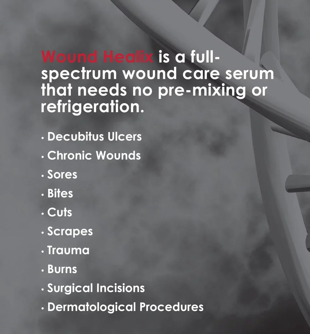 Serum Healix - Rapid Care Wound & Patented Burn Wound