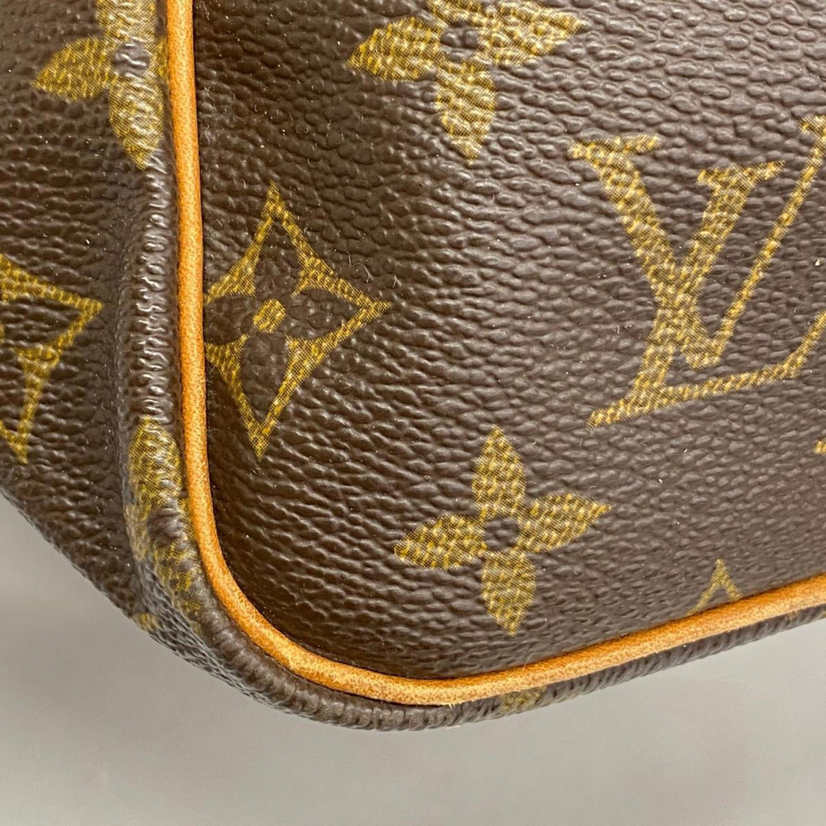 Women's Brown Saxe Men's Boston M41626 (Good) 35 Pre-Owned Souple Bag Monogram