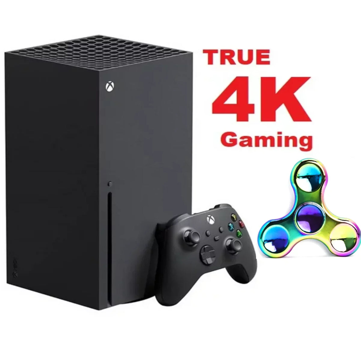 Black Version Console -X- -Series Xbox X - Newest Drive with Gaming 2022 SSD 1TB Disc System-