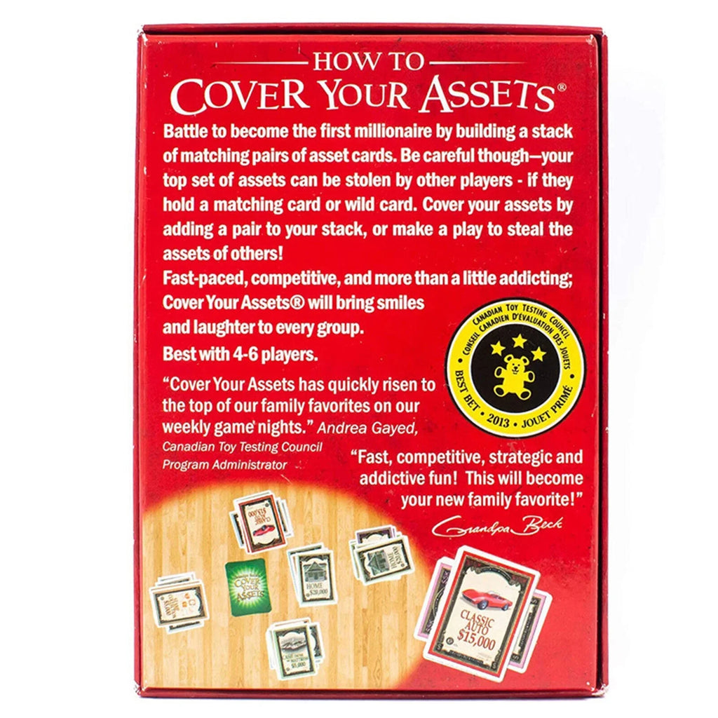 Cover Set Card Family-Friendly Collecting Assets Toy Your Grandpa Becks Fun Game