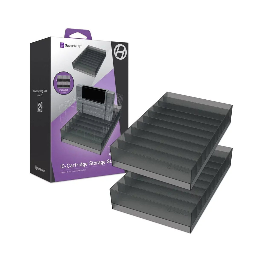 Hyperkin Nintendo (2 for 10-Cartridge Storage Pack) SNES Stand