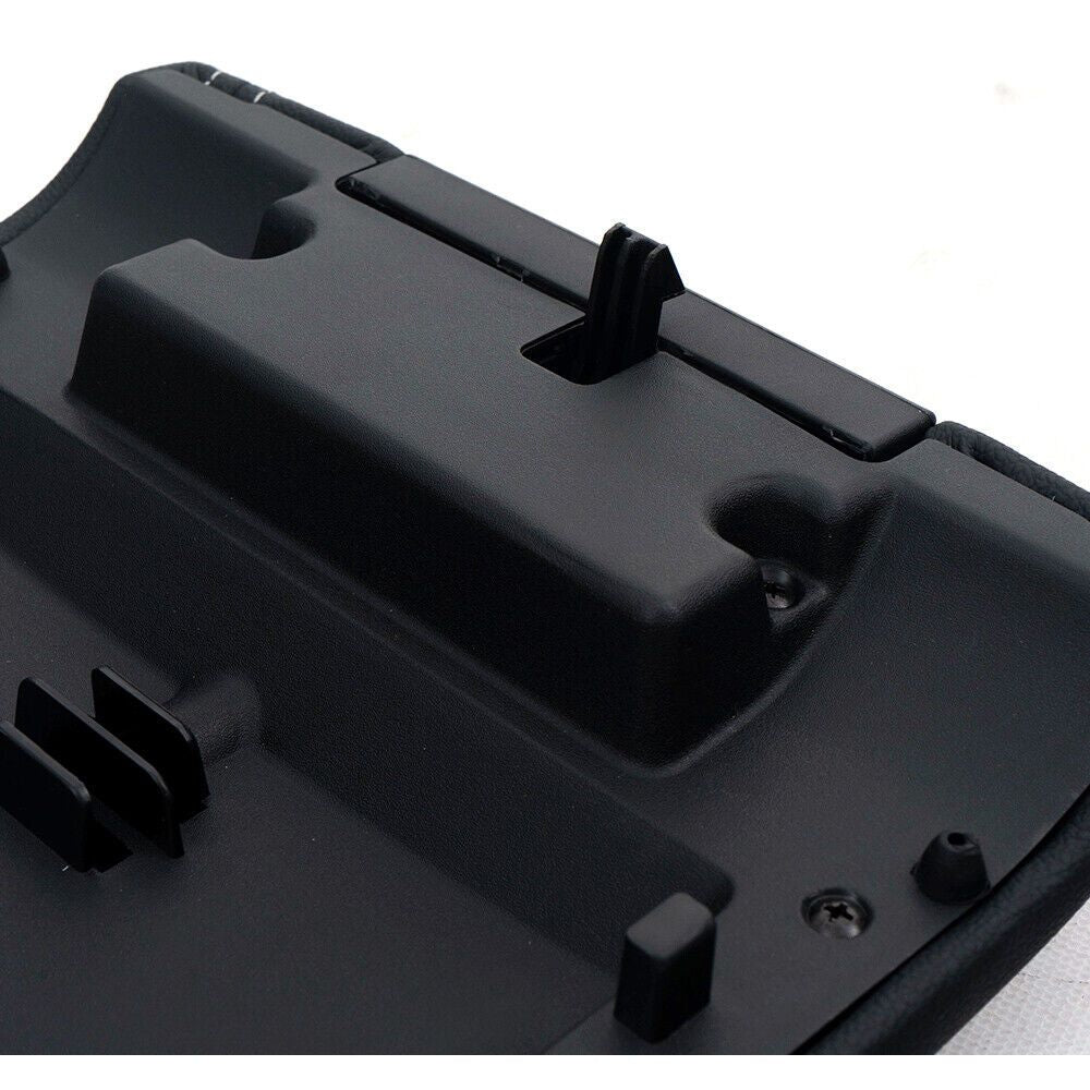 For Console Cover Center F150 2009-2014 Arm Black New Teledu Rest F-150 Fit Lid