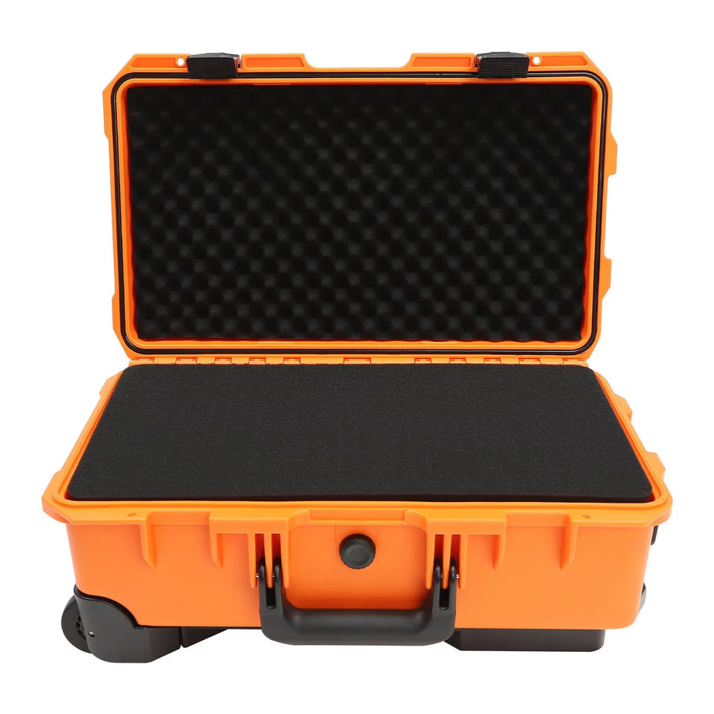 Camera Protective W/Customizable 22-Inch Waterproof Camera Box IP67 Case Multi-Purpose Case Foam