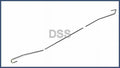 74871T2AA00 Honda Genuine Trunk Spring Rod Accord OE Right New (2013-2017)