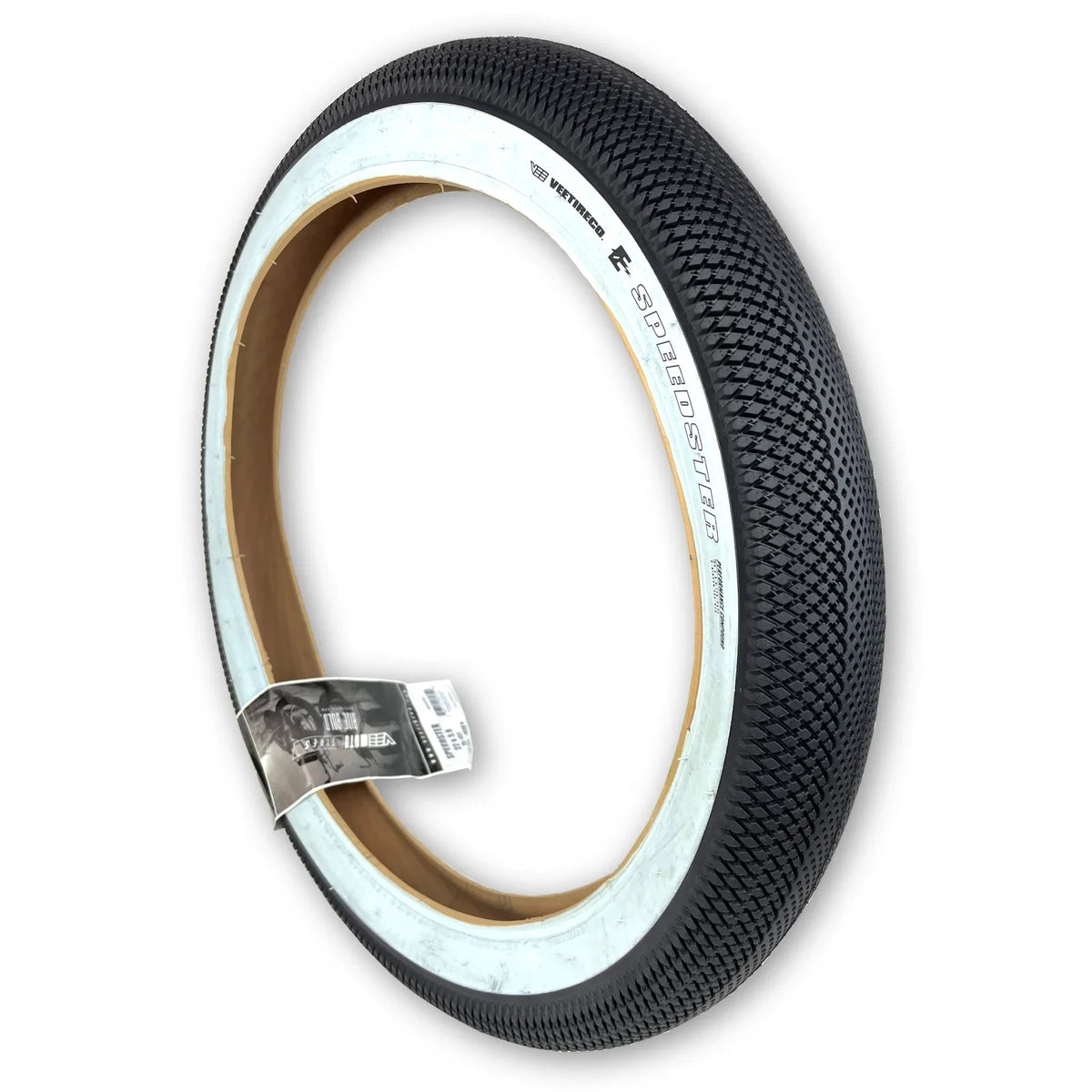 22x3.0 Tire, Speedster 50 Bike Compound E-Bike Vee Tire Whitewall Performance
