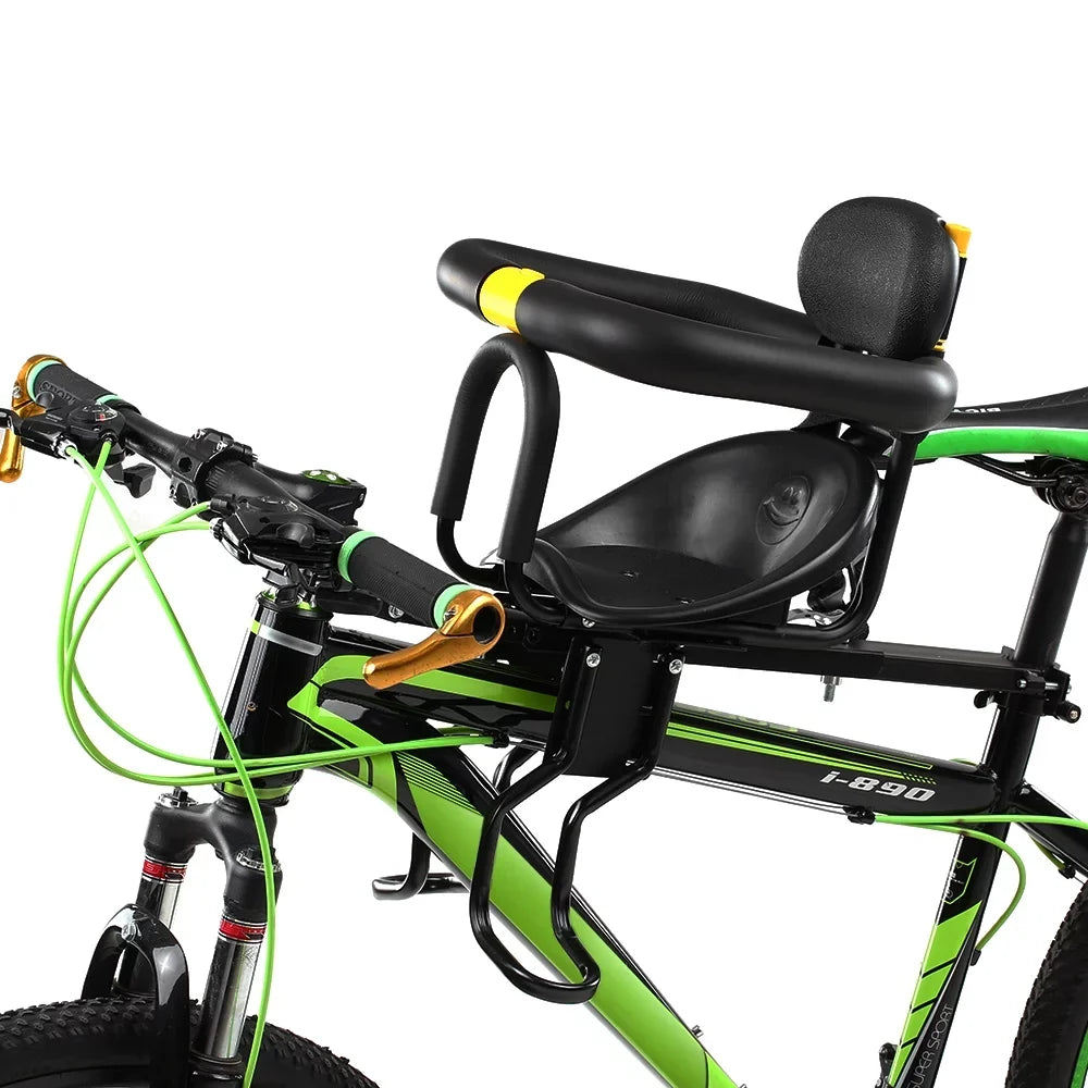 Your Convenient Lightweight Pedals Back Kids Enjoyable Cycling with Rest Saddle with and Child Foot and