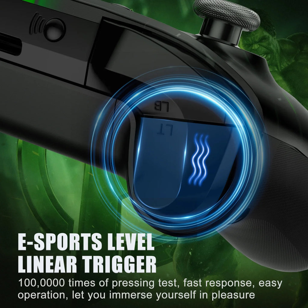 Function/Turbo/3.5mm with Xbox one/Xbox One Wireless with S/X/Xbox One X/S/Android/iOS/PC Gamepad Wifi/Macro Series Xbox Upgrade) Bonadget Compatible to Jack(Need Audio Remote Controller,