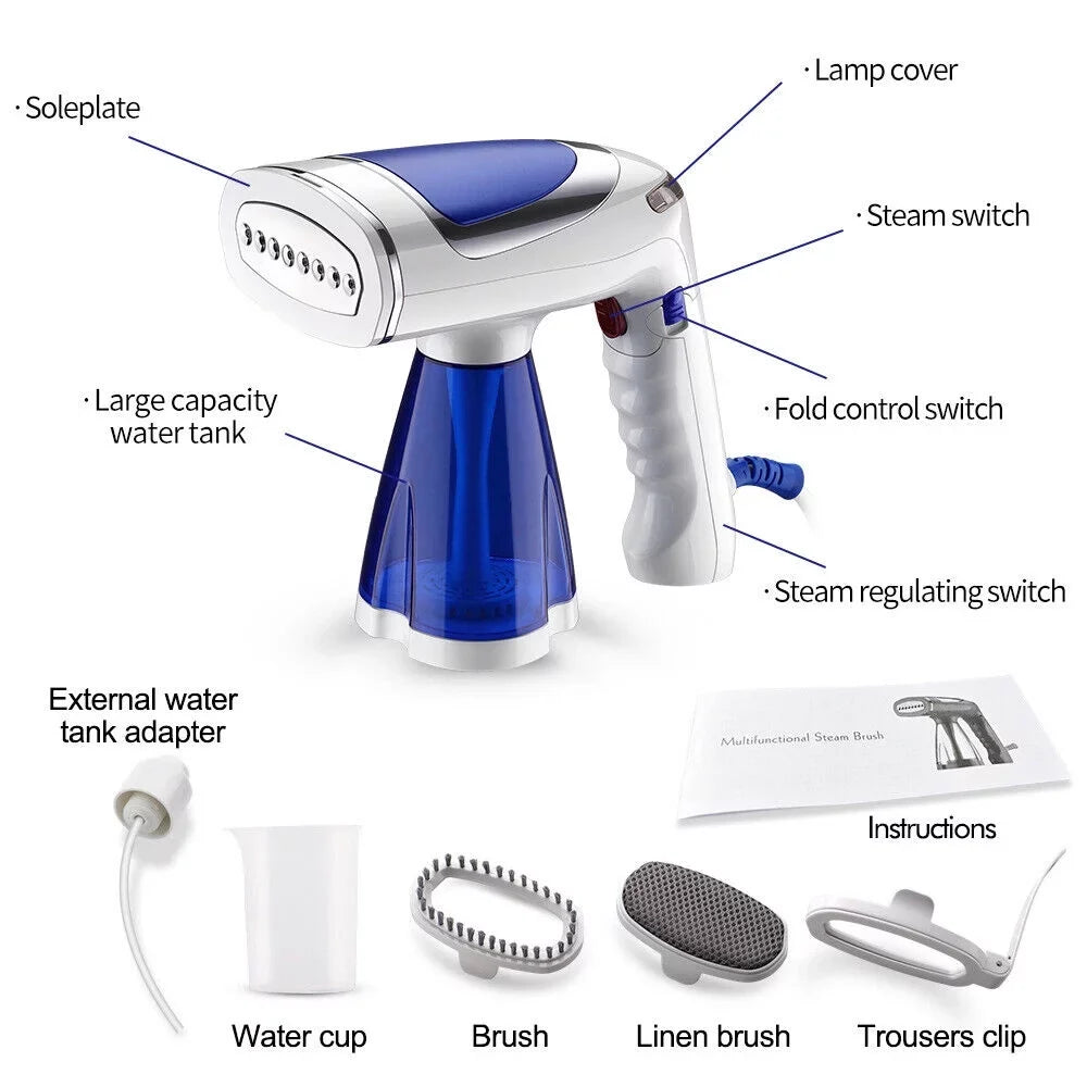 up Fabric Clothes, Curtains Garment Remover, and Travel Steamer Portable Steamer Handheld Heat Steamer, Wrinkles 30s Clothes, Steamer Clothes Toys for for