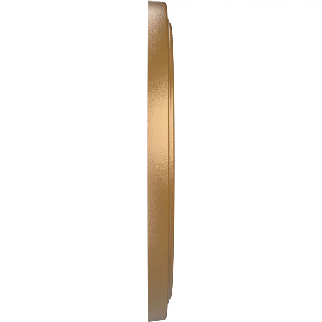 Canopies 1 to 1/2"P Thermoformed x 13 up Millwork 3 x Rush (Fits Medallion 1/2"ID Gold Ekena PVC 1/2"), 22"OD Ceiling Traditional Metallic