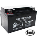 YZF-R1 2011 for 1000CC Replacement 3-Pack Activated, Motorcycle 8.6Ah, UB-YTZ10S-BS Free, 12V, Battery Factory - Maintenance UpStart Battery Yamaha