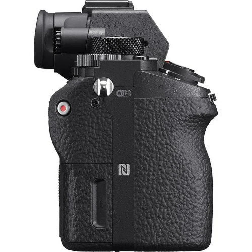 Mirrorless With , FE Camera Additional Accessories Alpha Memory 24-70mm Essential Lens, Reader Soft Plus ILCE7SM2/B Card 64GB a7S II Bag, Battery, Card,