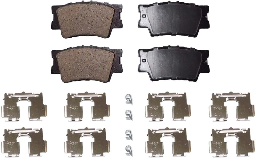 Pads 2010 Brake Camry Rear Brake ES350, Lexus 2012 Replacement 2008 Avalon Detroit Front 2017 2009 2011 07-17 4 - 08-18 2016 Axle 07-18 2015 Pads for Ceramic ES300h, & 2013 2014