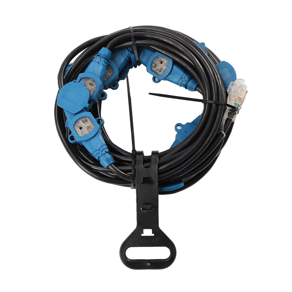 Extension Gauge Eleven 50 Power Feet Cable 50FT Outlet exterior Cord, 12 Multiple