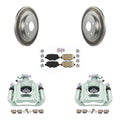 And From Transit Brake Caliper Piston Disc Rotors Ceramic Rear Coated 03 12 Single 2012 KCG-100689N With C/V 24 For Pads Auto Ram Front Kit