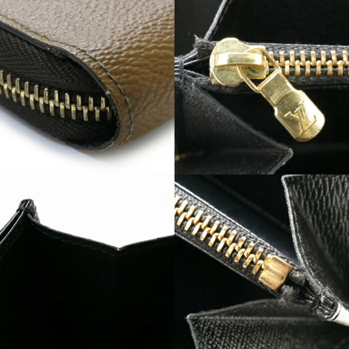 (Good) Monogram Round Long Wallet M69353 Giant Zippy Pre-Owned Zipper Unisex