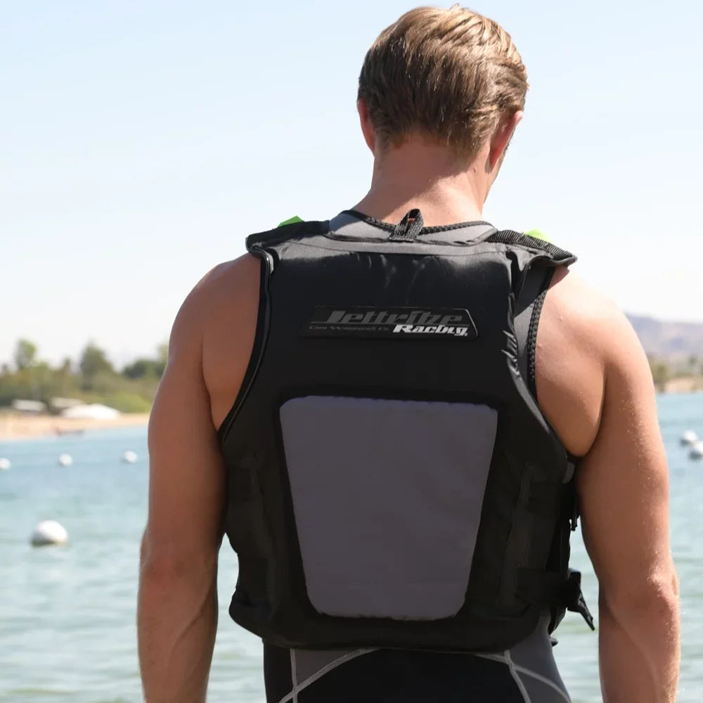 Options Vest Guard | Custom Jet | (S/M) Coast 3 Out | Vest Side-Entry Approved Ski USCG Type Black