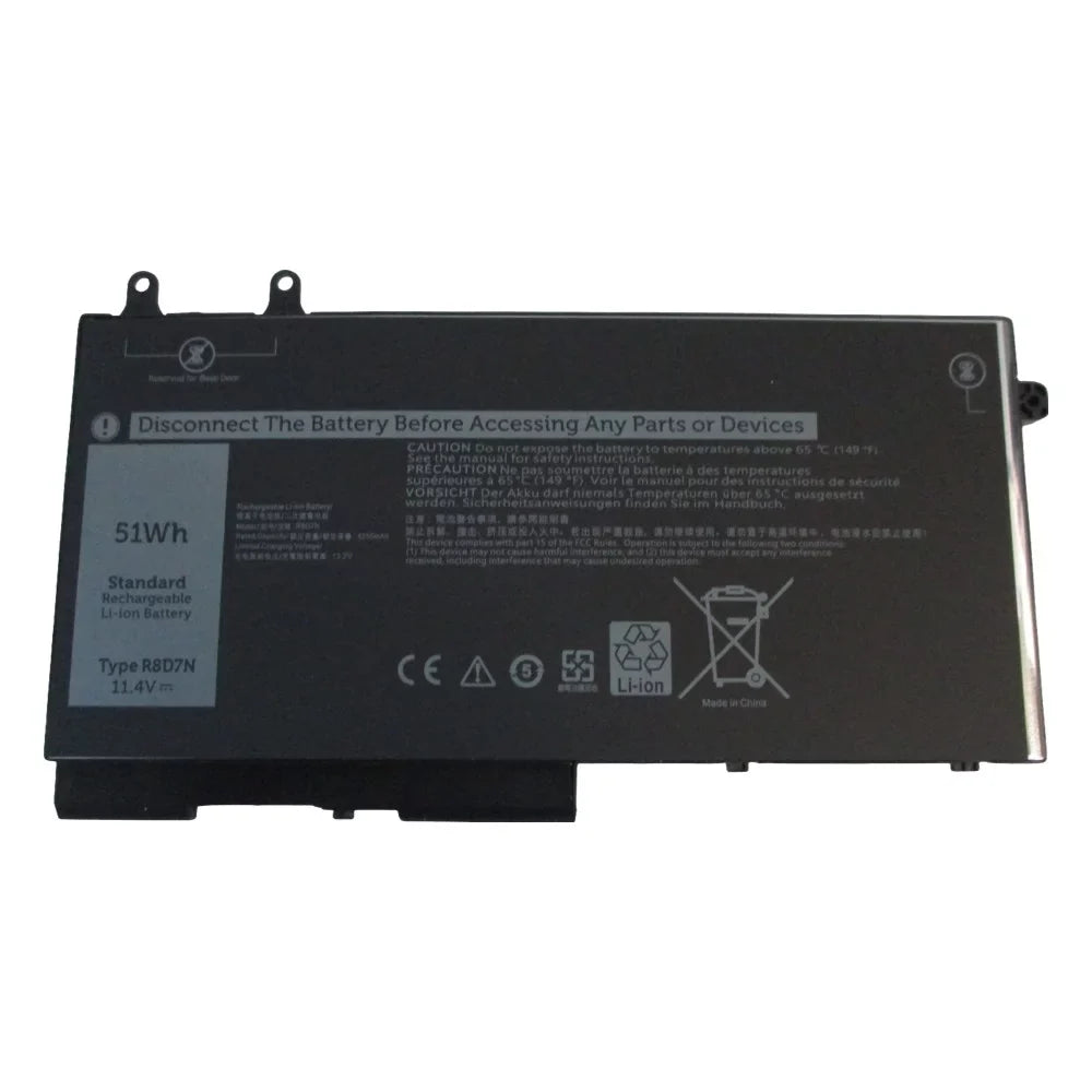 3540 11.4V W8GMW Dell 3550 3541 49HG8 R8D7N 5511 5400 Precision Laptops 5411 51Wh 5401 5501 - Replaces 5410 Latitude Battery for 3551 5500 5510 TNT6H