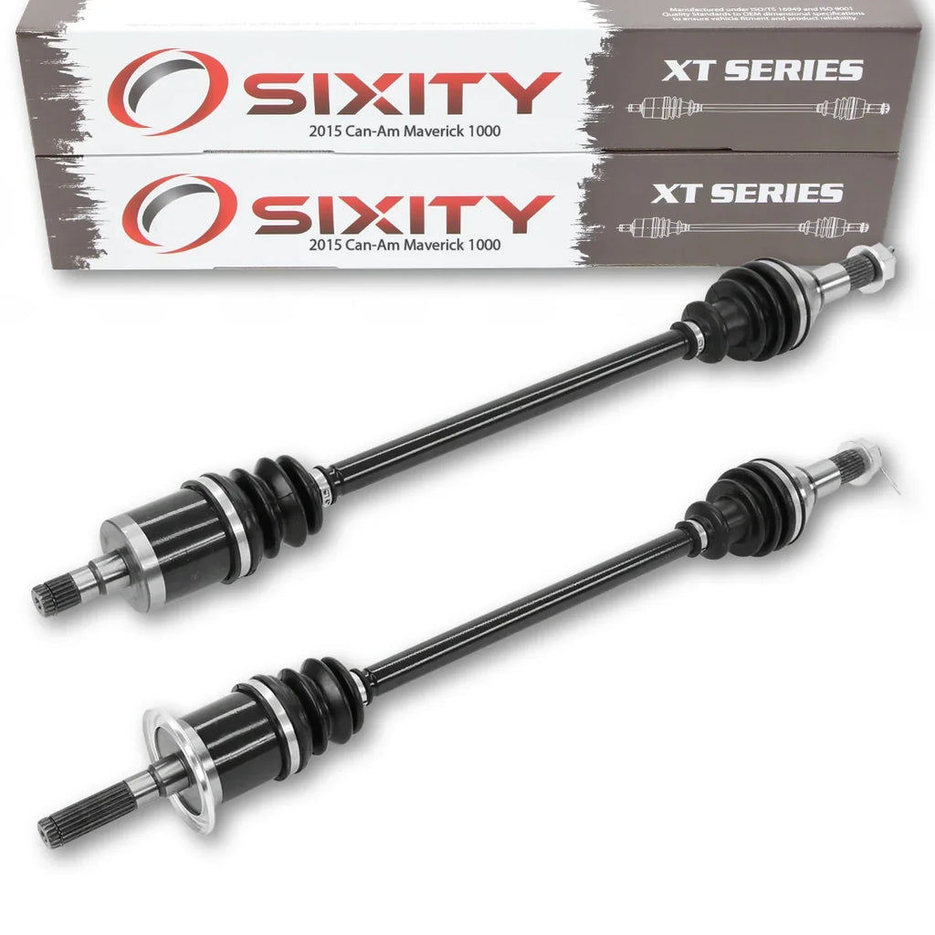 4X4 XDS compatible 2 Can-Am pc Axle DPS Right Left - Front Maverick XT Sixity 1000 2015 with