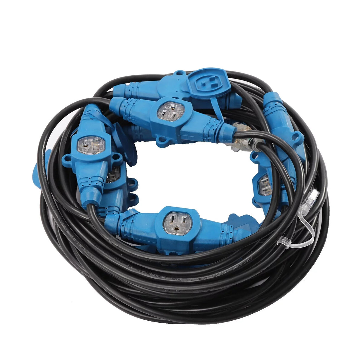 Extension Gauge Eleven 50 Power Feet Cable 50FT Outlet exterior Cord, 12 Multiple