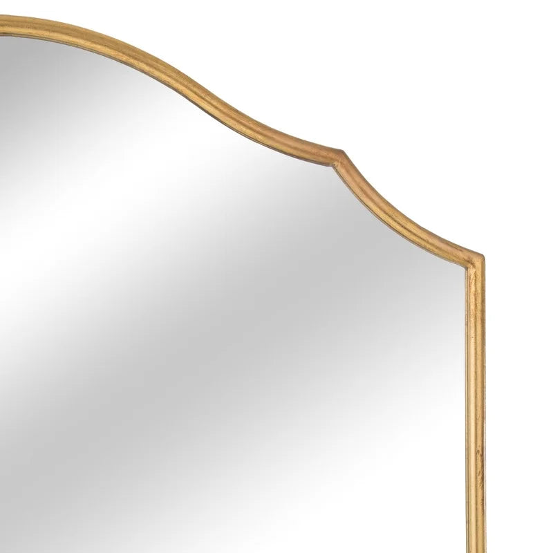 Mirror Wide Wall Lizette Gold Farmhouse Metal Arch